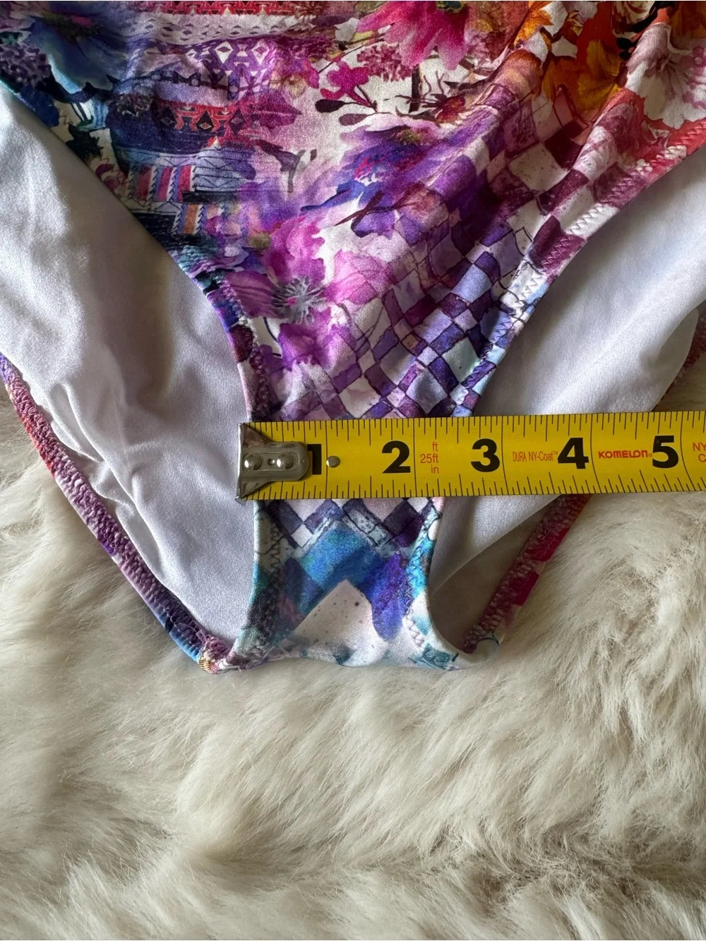 Gottex Multicolor Floral Mosaic One-Piece Swimsuit - Pink, Purple, Blue, Yellow